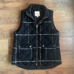 Plaid Vest